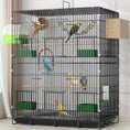 Carica l'immagine nel visualizzatore della galleria, SkyNest Double-Level Bird Cage Premium Spacious Two-Story Home by Sell My Stuff
