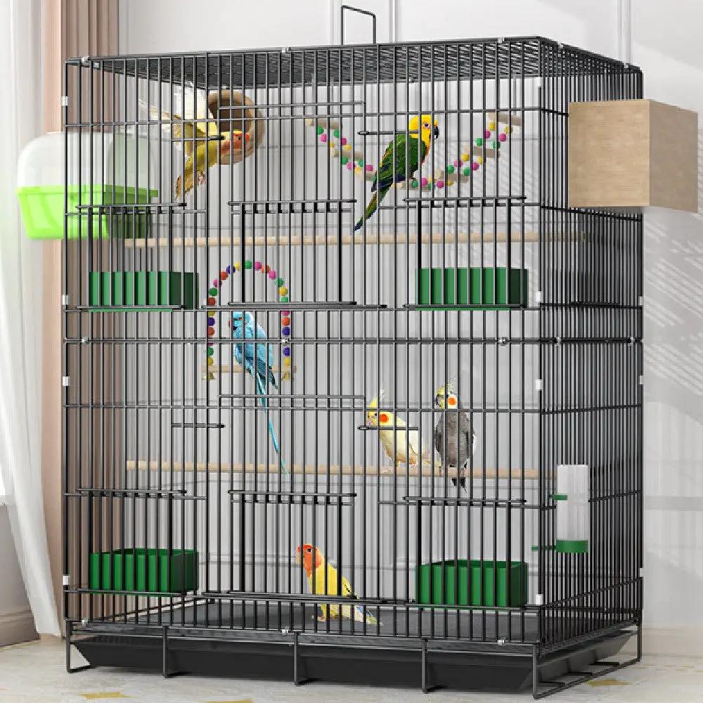 SkyNest Double-Level Bird Cage Premium Spacious Two-Story Home by Sell My Stuff
