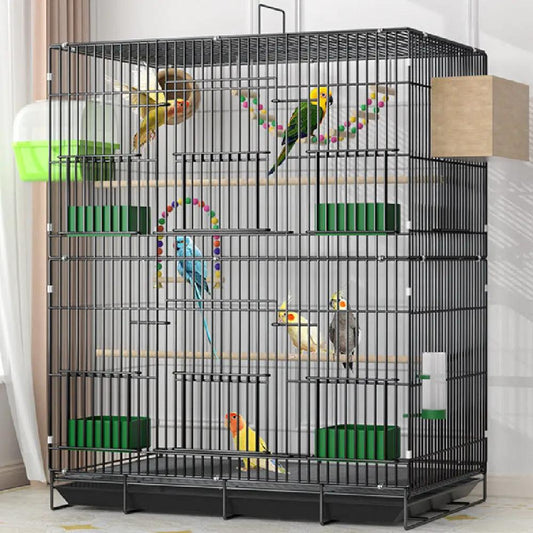 SkyNest Double-Level Bird Cage Premium Spacious Two-Story Home by Sell My Stuff