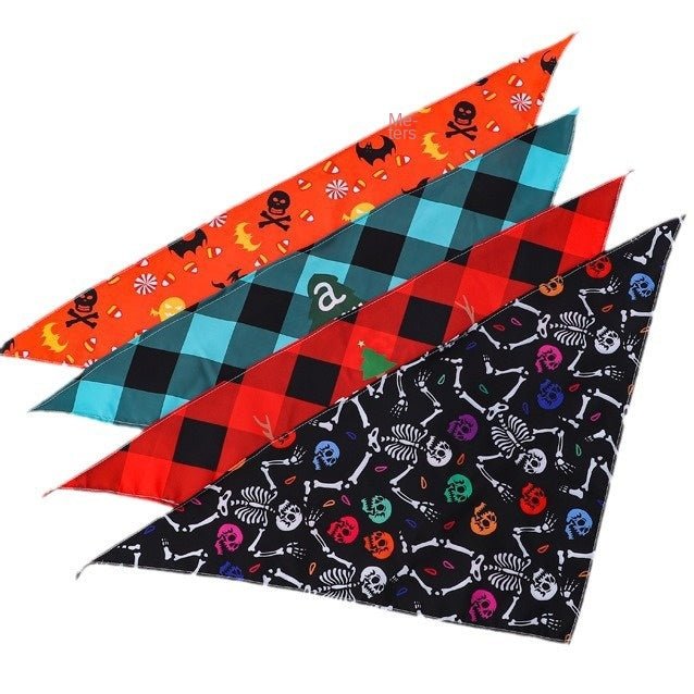 Holiday Dog &amp; Cat Bandana – Halloween, Christmas &amp; Fall Prints – photo 4