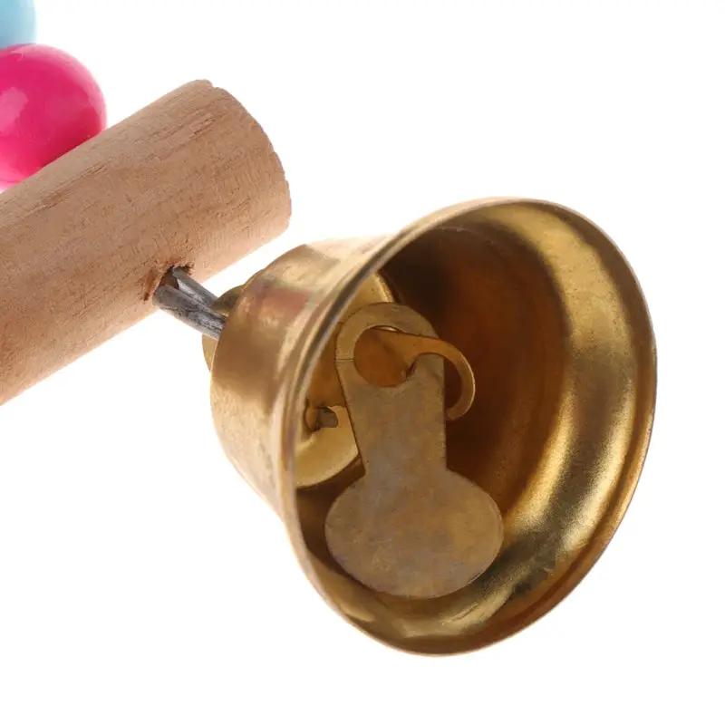 Qianyun Wooden Parrot Ladder Climbing Station With Hook And Bells by Sell My Stuff