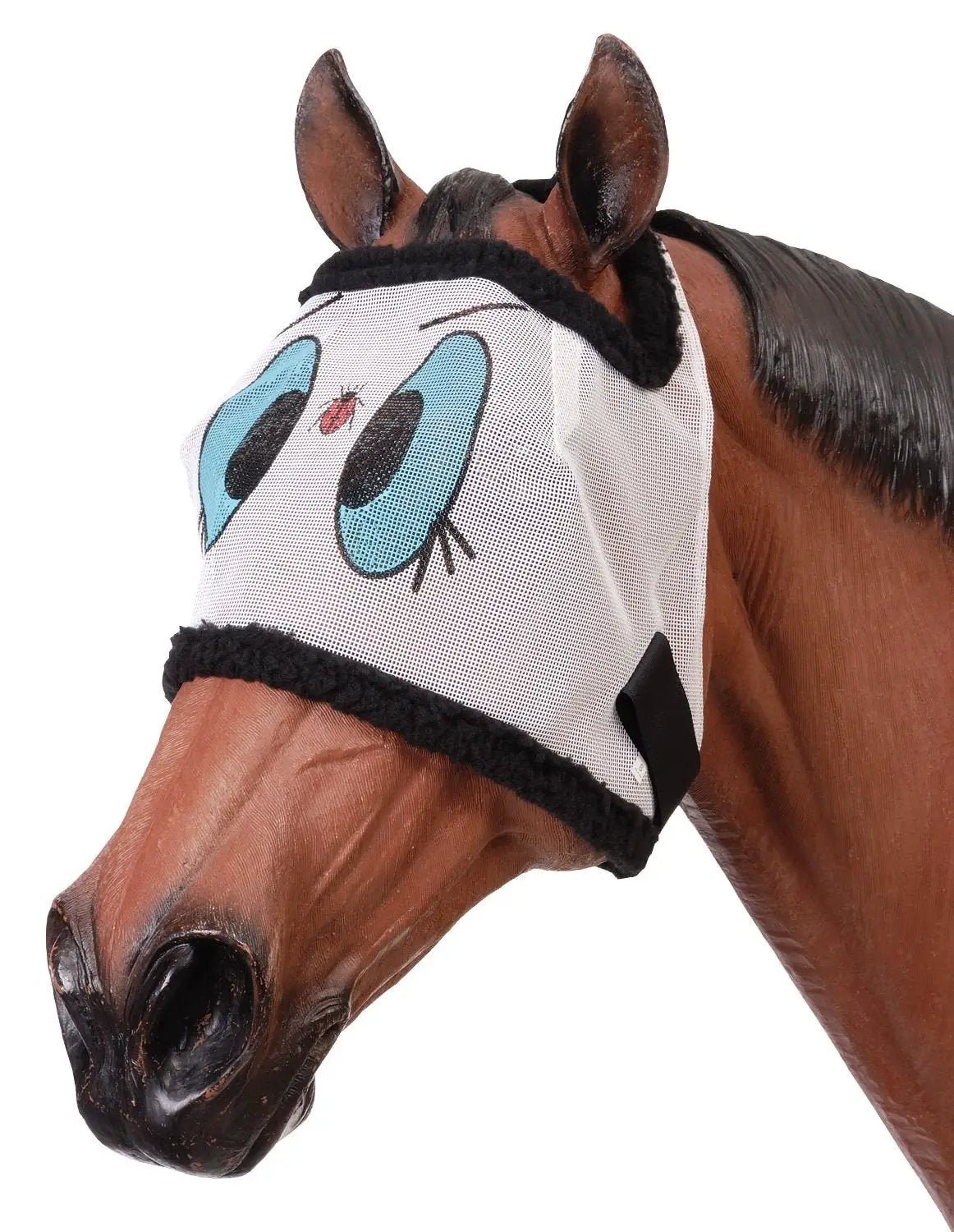 Tough 1 Ladybug Mesh Fly Mask Horse - from For Animals, With Love