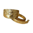 Gallery viewerに画像を読み込む, Glam Gold Studded Leather Collar And Leash Set by Allysa Payne Beverly Hills
