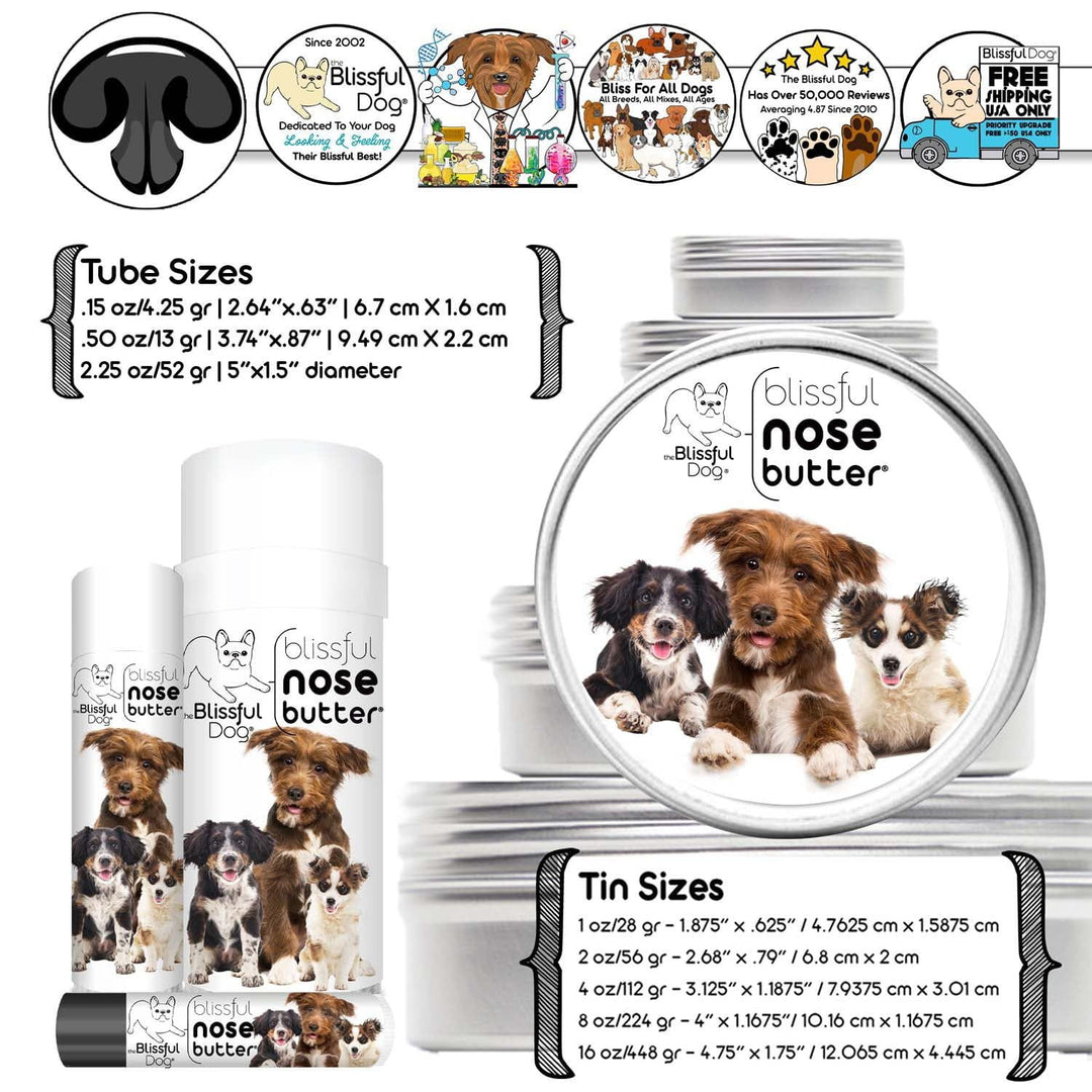 Nose Butter for Dogs, 3 Cute Puppies Label, view 4