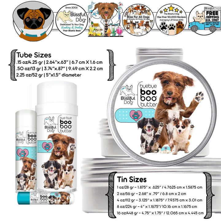 Boo Boo Butter for Dogs, 3 Cute Puppies Label, view 4