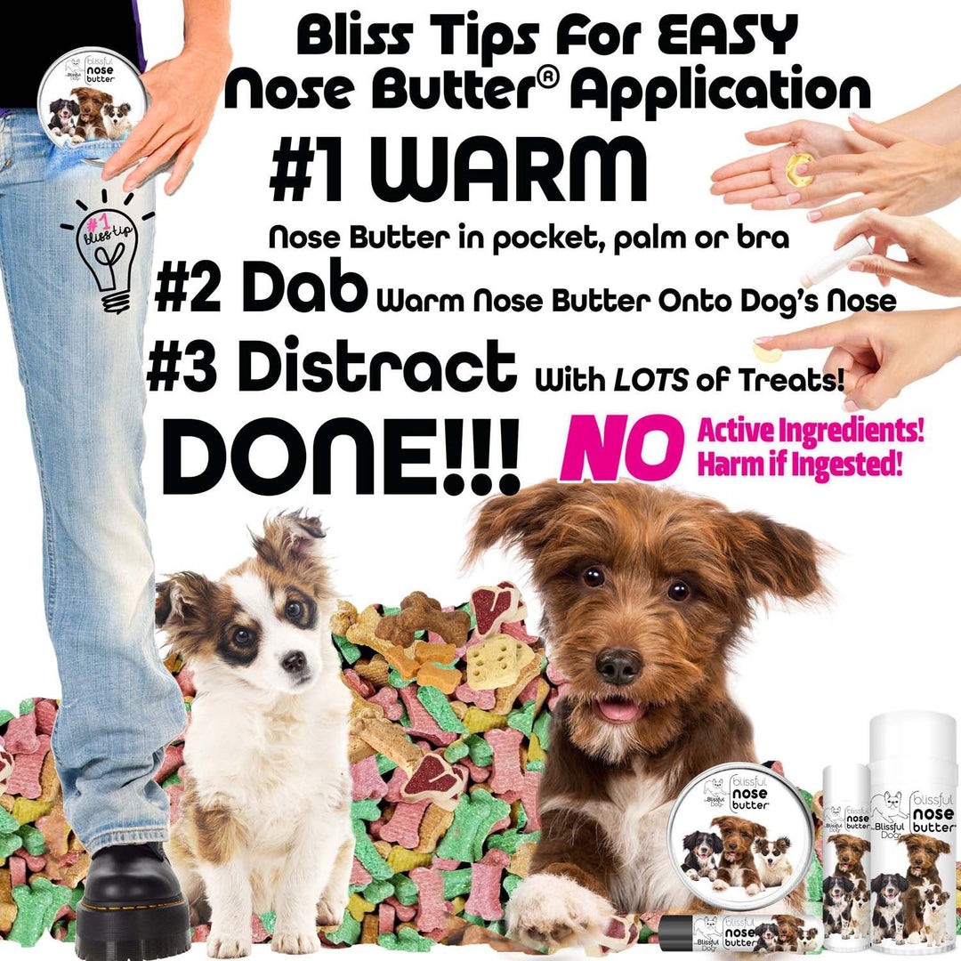 Nose Butter for Dogs, 3 Cute Puppies Label, view 6