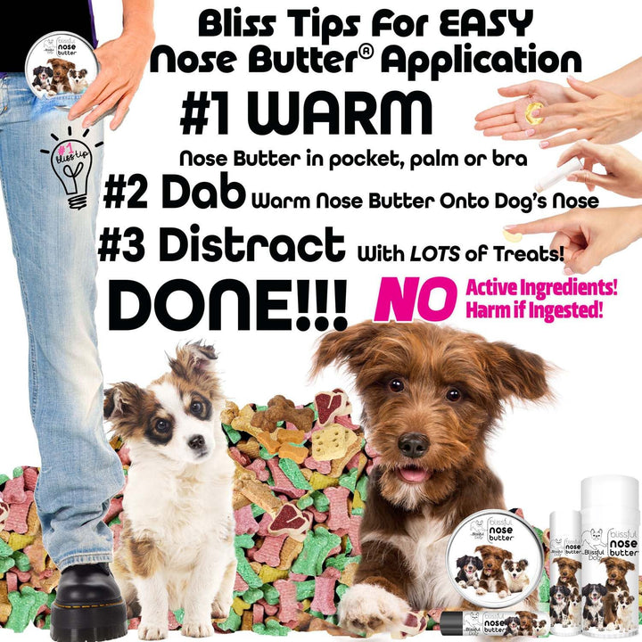 Nose Butter for Dogs, 3 Cute Puppies Label, view 6