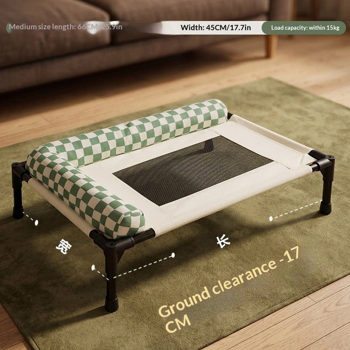 Medium cot dimension and load-guidance image