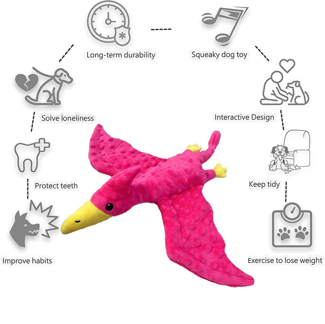Rose pterodactyl with supplier feature graphics