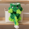 Load image into Gallery viewer, Dog clothes: Pet Zen green dinosaur transformation outfit for small dogs, plush toy
