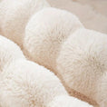 Load image into Gallery viewer, Molly Mutt Couch Cover, soft cream plush sofa protector
