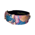 Load image into Gallery viewer, Floral Print Italian Leather Classic Collar by Allysa Payne Beverly Hills
