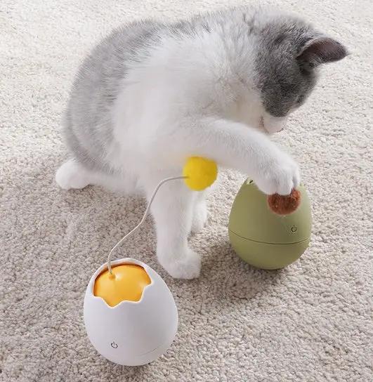 Premium Interactive Hard ABS Plastic Small Cat Knot Toy Indoor Safety by Sell My Stuff