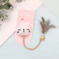 Load image into Gallery viewer, Funny Cat Brand Feather Toy With Bell by For Animals, With Love

