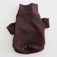 Load image into Gallery viewer, SOCKPET small dog spring solid color two-legged sweater in burgundy
