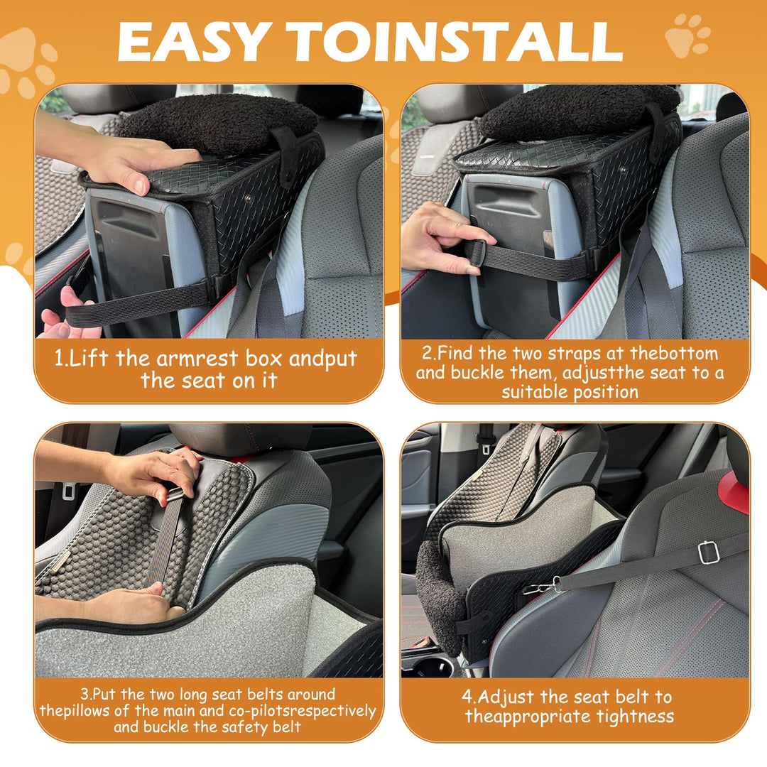 Supplier console-seat installation sequence