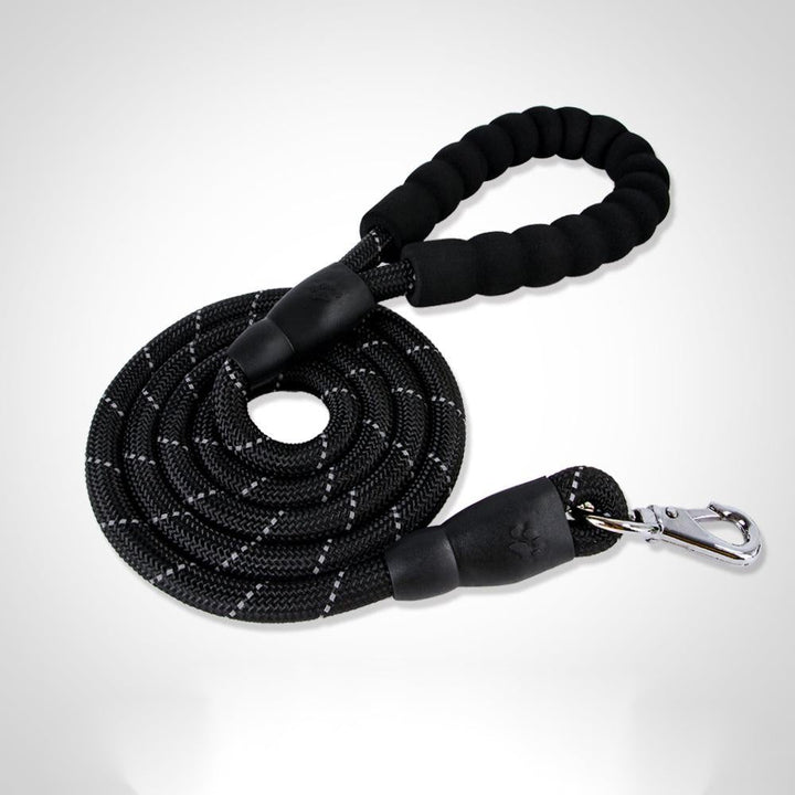Black rope leash sold separately