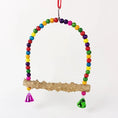 Bild in Galerie-Betrachter laden, Parrot V 11 Solid Wood Pole Swing Grinding Claw Toy Bird Stand Rod Perches Small Medium Large Various Sizes Colors by Sell My Stuff
