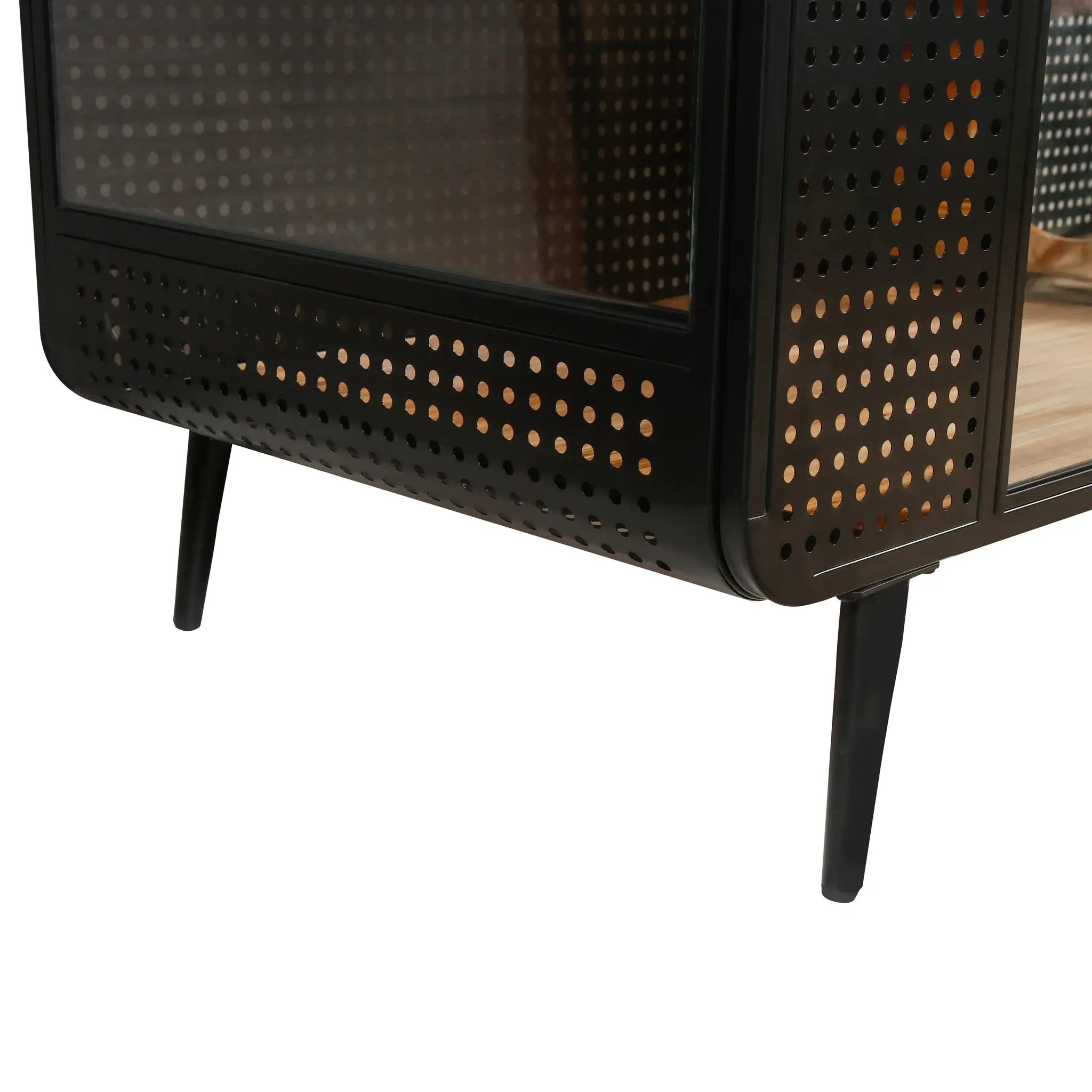 Modern Spacious Cat House Black + Brown by HouseOfZazla