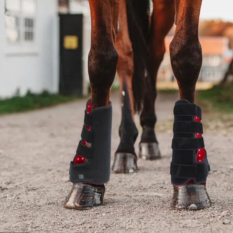 Equine Infrared Red Light Leg Wraps