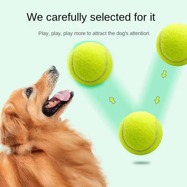 Rubber Tennis Ball Dog Toy – 2.4 in – photo 2
