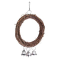 Gallery viewerに画像を読み込む, Artisan Natural Rattan Parrot Swing Garden Chair With Hooks by Sell My Stuff
