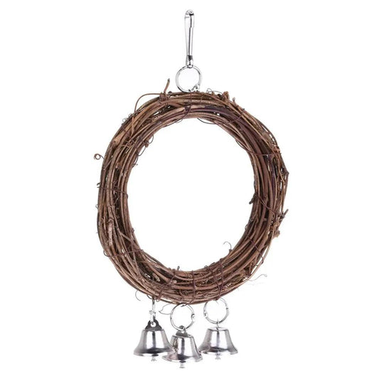 Artisan Natural Rattan Parrot Swing Garden Chair With Hooks by Sell My Stuff