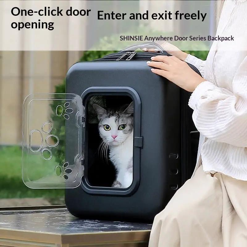 Space Capsule Pet Backpack Carrier Rigid Impact Resistant Small Pets by Pet Zen