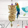 Load image into Gallery viewer, Premium Natural Grass Bird Parrot Toy With Bell For Chewing Resistance Hanging Cage Play Activity Gift by Sell My Stuff

