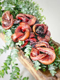 Load image into Gallery viewer, Beef Pizzle by Naked Beasts - sticks and loops, red-brown dried meat, multiple pieces, limited edition
