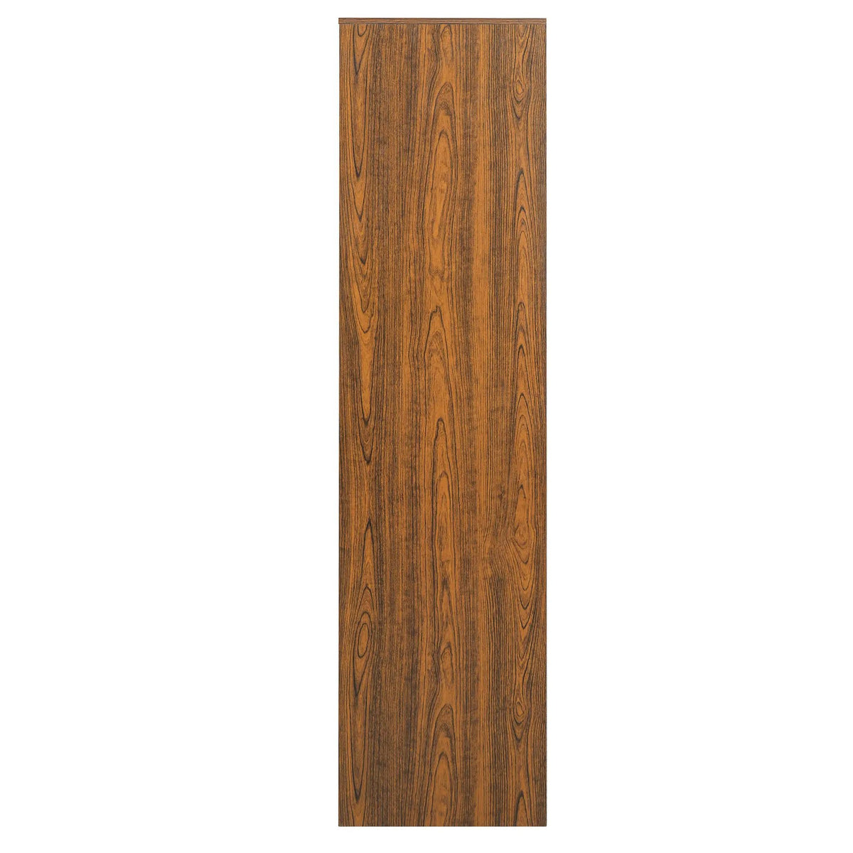 Modern 2-in-1 wooden cat house bookshelf panel in warm brown Sangria Beech wood