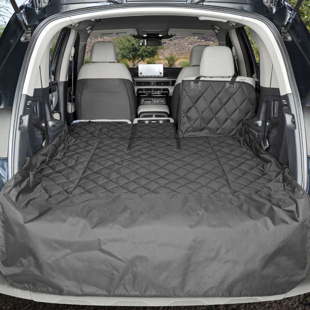 SUV Cargo Liner for Fold Down Seats - (including 22" bumper flap)