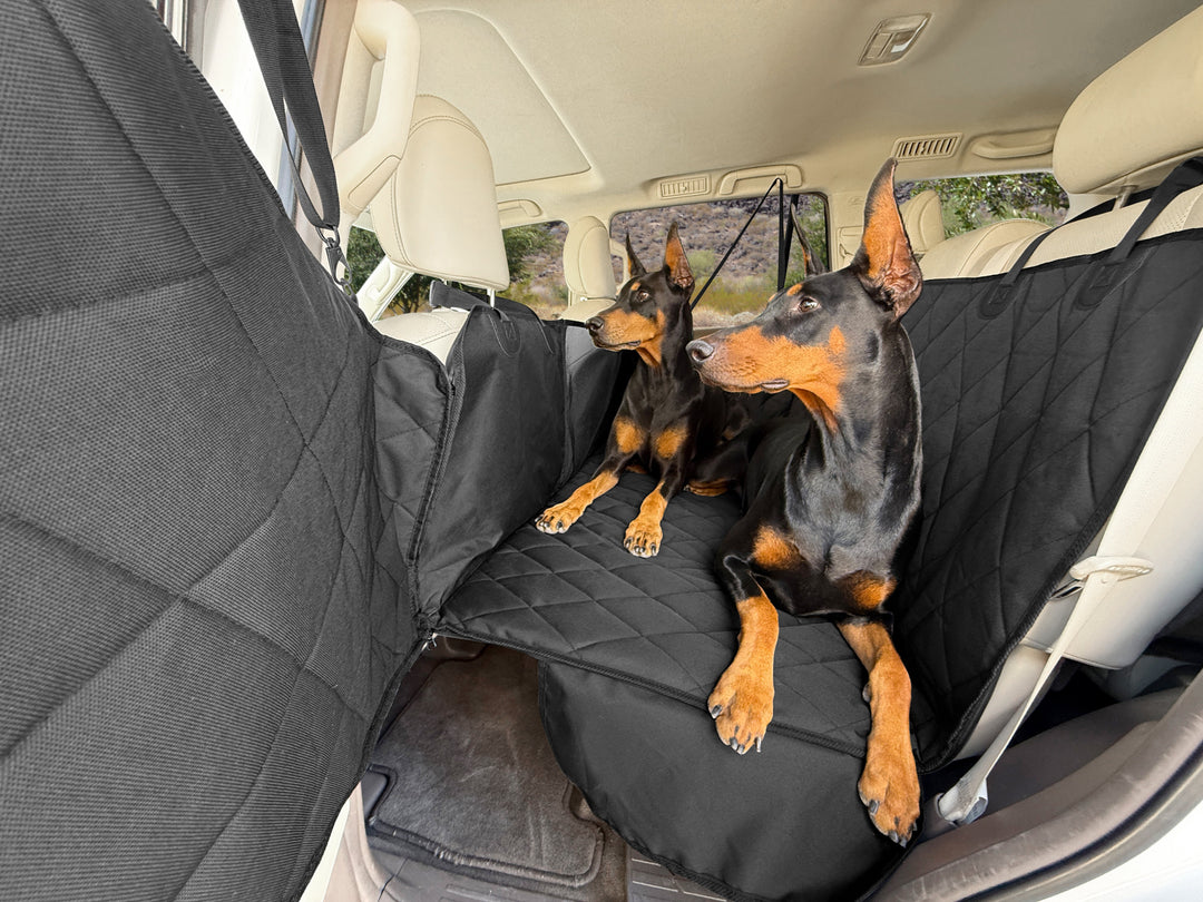4Knines Hard Bottom Extender Car Seat Cover for Dogs - Regular