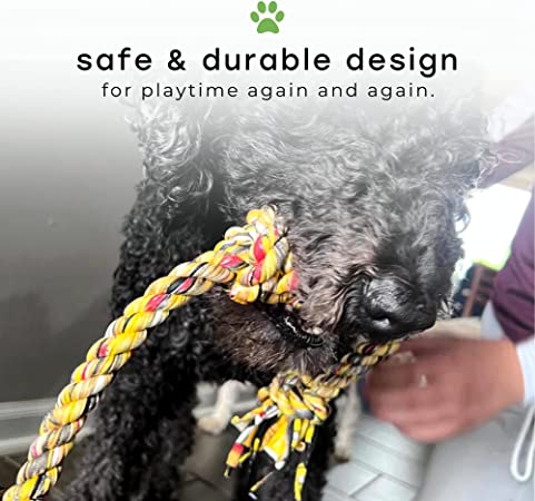 ReRope Barreled Upcycled Rope Dog Toy