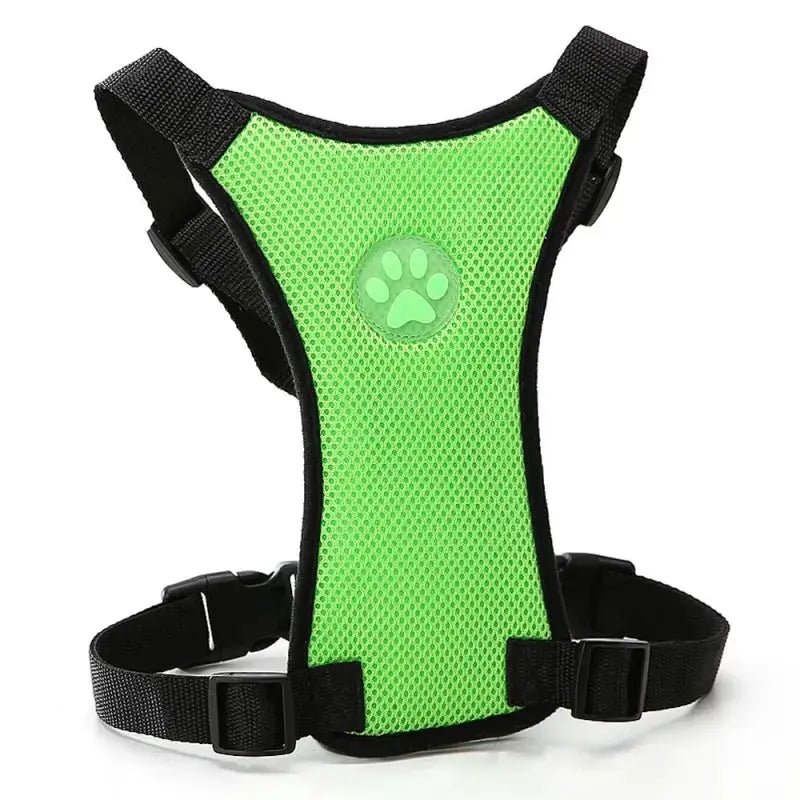 Dog Supplies Breathable Mesh Chest Strap Car Safety Harness Vest by For Animals, With Love