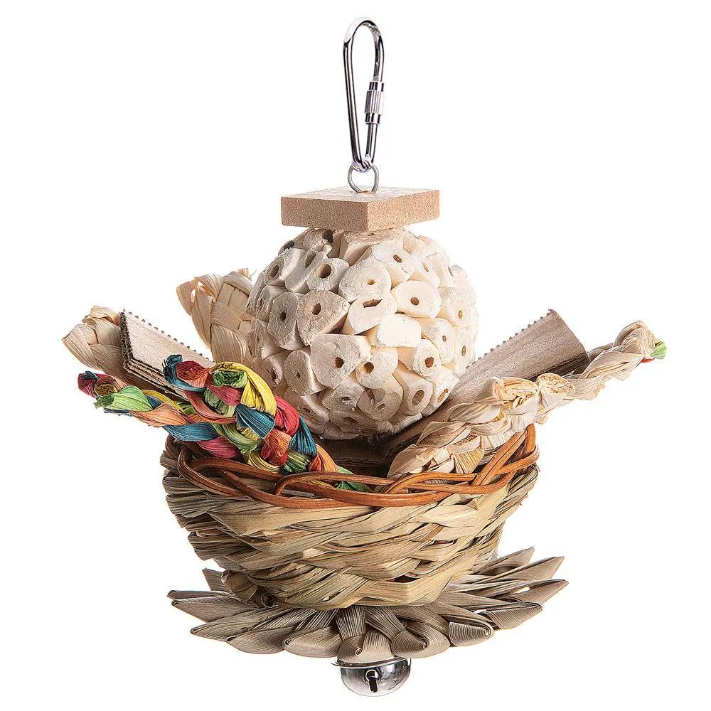 Parrot Bird Toy Gnawing Molar Chew Durable Supplies Set Kit by Sell My Stuff