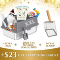 Gallery viewerに画像を読み込む, XXL 304 Stainless Steel Cat Litter Box by 4FurBaby
