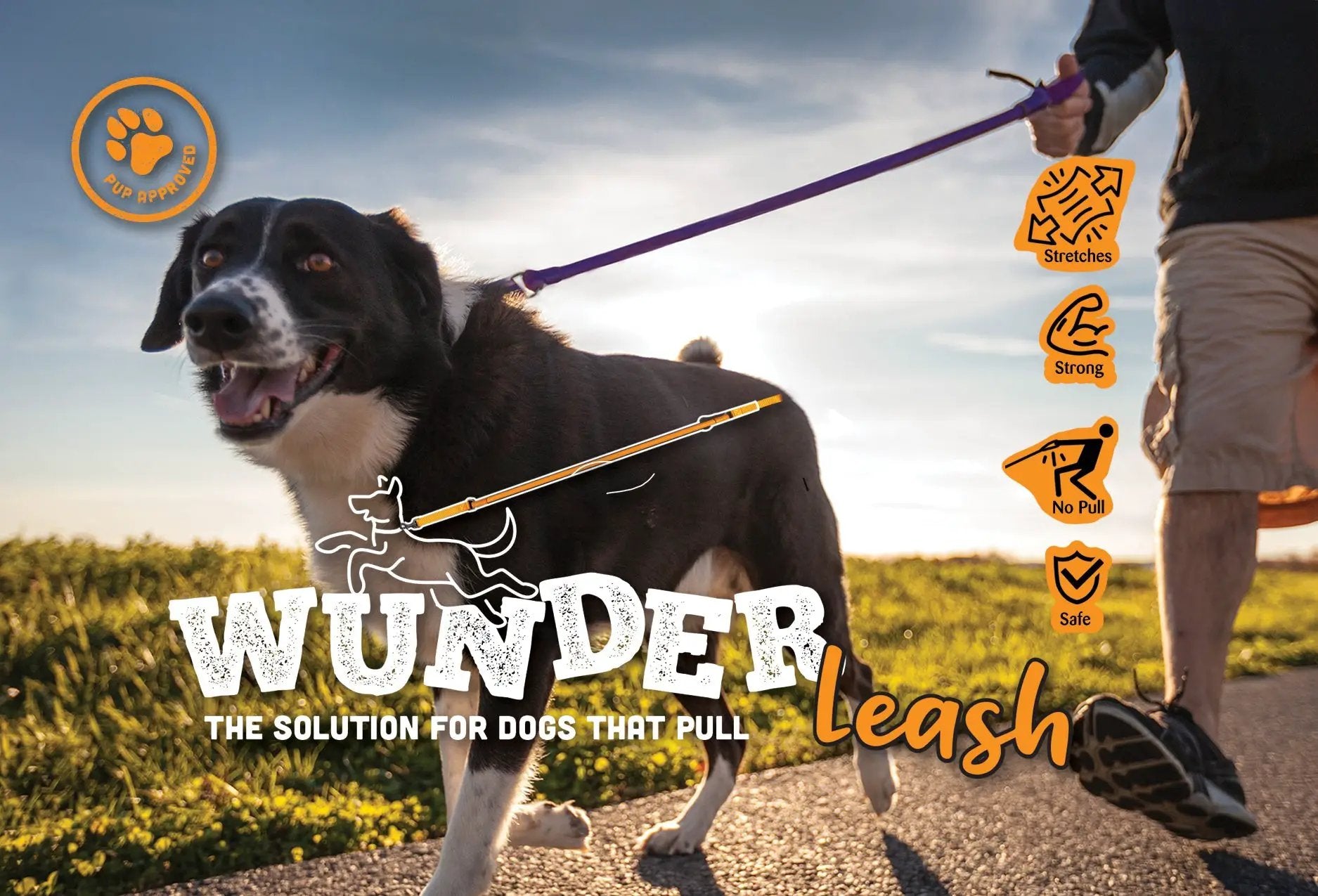 WUNDERleash – The Original No-Pull Dog Leash by WACKYstore
