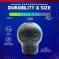 Cargar la imagen en la vista de la galería, Magnum Sugar Skull Dog Chew Toy & Treat Dispenser - USA Made | SodaPup
