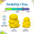 Cargar la imagen en la vista de la galería, Honey Bear Durable Rubber Treat Dispenser Dog Toy
