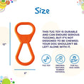 Load image into Gallery viewer, Pop Top Rubber Tug Toy for Interactive Play | Heavy Chewers | USA Made | SodaPup
