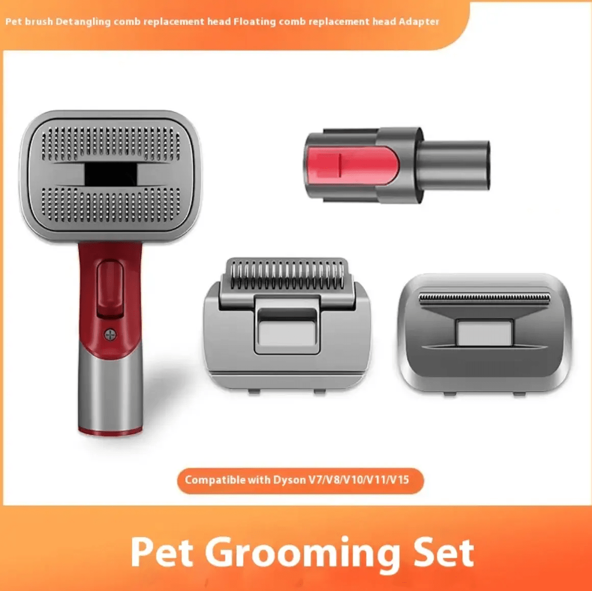Premium Full Series Pet Shaver Comb With Integrated Hair Suction Head For Dogs And Cats by For Animals, With Love