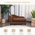 Bild in Galerie-Betrachter laden, PawHut Luxury Fancy Dog Bed for Small Dogs with Hidden Storage by HouseOfZazla
