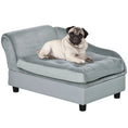 Charger l'image dans la visionneuse de la galerie, PawHut Luxury Fancy Dog Bed for Small Dogs with Hidden Storage by HouseOfZazla
