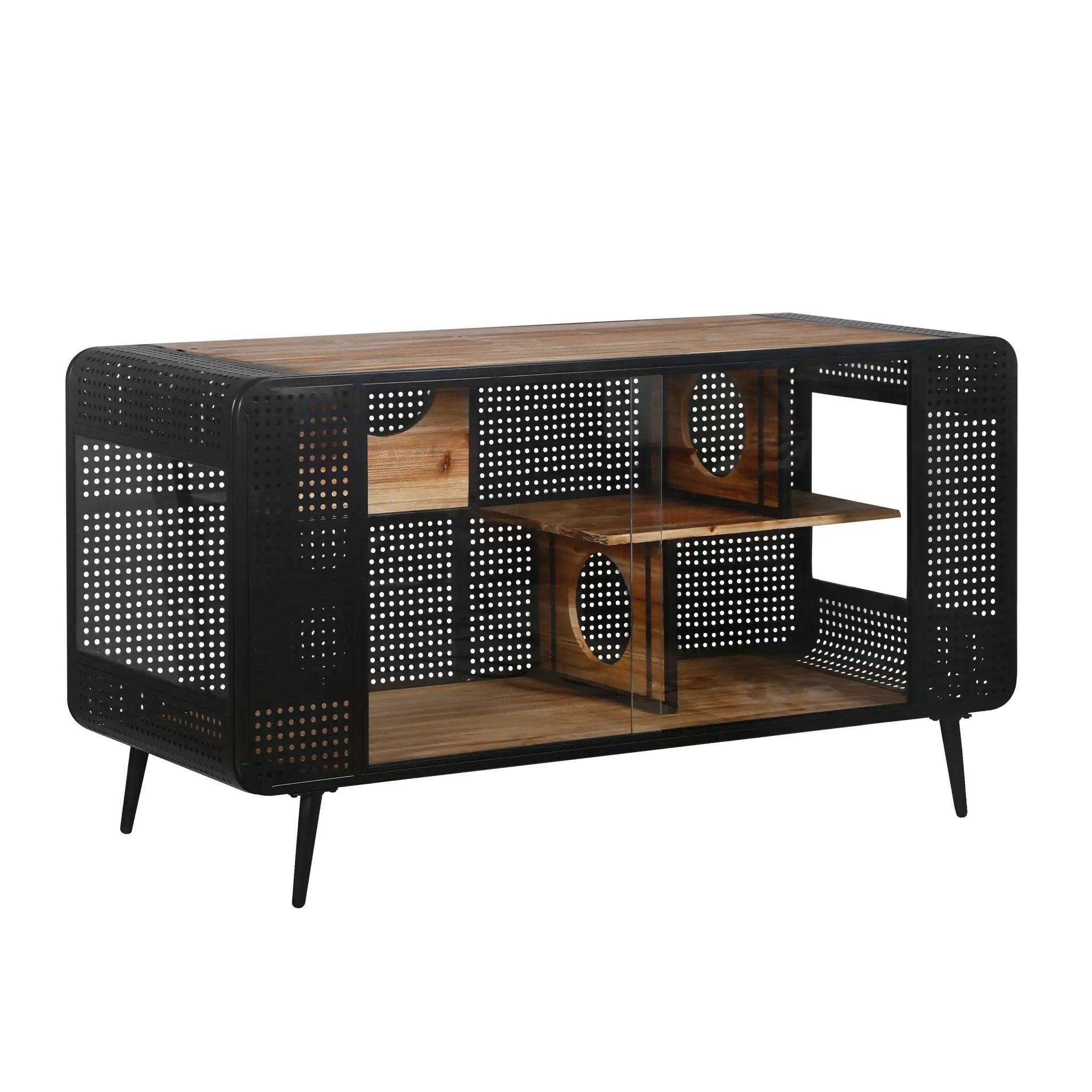 Modern Spacious Cat House Black + Brown by HouseOfZazla