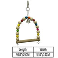 Charger l'image dans la visionneuse de la galerie, Non-Toxic Eco-Friendly Wood Parrot Nibble Toy With Colorful Beads by Sell My Stuff

