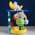 Load image into Gallery viewer, The Galactic Kitty Cat Climbing Tower
