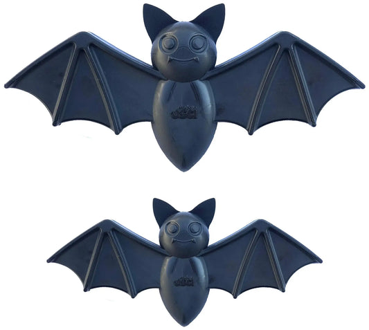 Vampire Bat nylon dog chew toy by SodaPup, FDA compliant, dark navy, set of 3