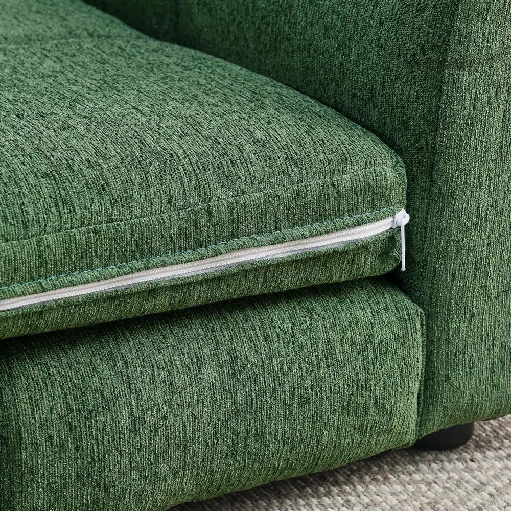 Soft and Comfortable Pet Bed for Big and Oversized Dogs - Olive Green by HouseOfZazla