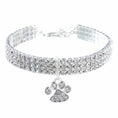 Gallery viewerに画像を読み込む, Pet Collar With Diamonds, Mixed-color Cat And Dog Supplies, Cat Claws, Elastic Cat And Dog Necklace Jewelry by My Store
